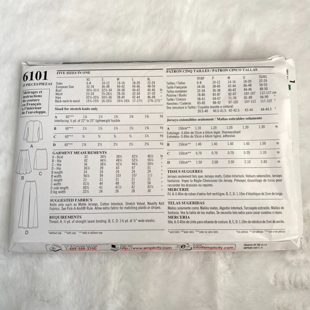 3 New Look Sewing Patterns - Picture 7 of 7